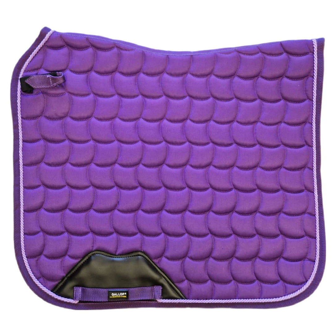 GALLOP DRESSAGE SADDLE PAD PURPLE