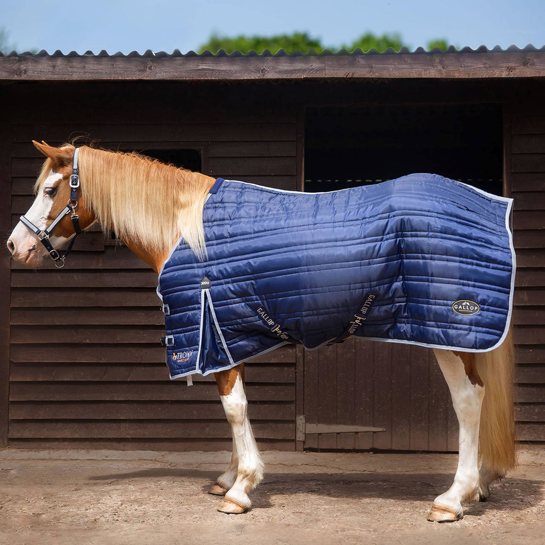 GALLOP TROJAN 300G STABLE RUG NAVY