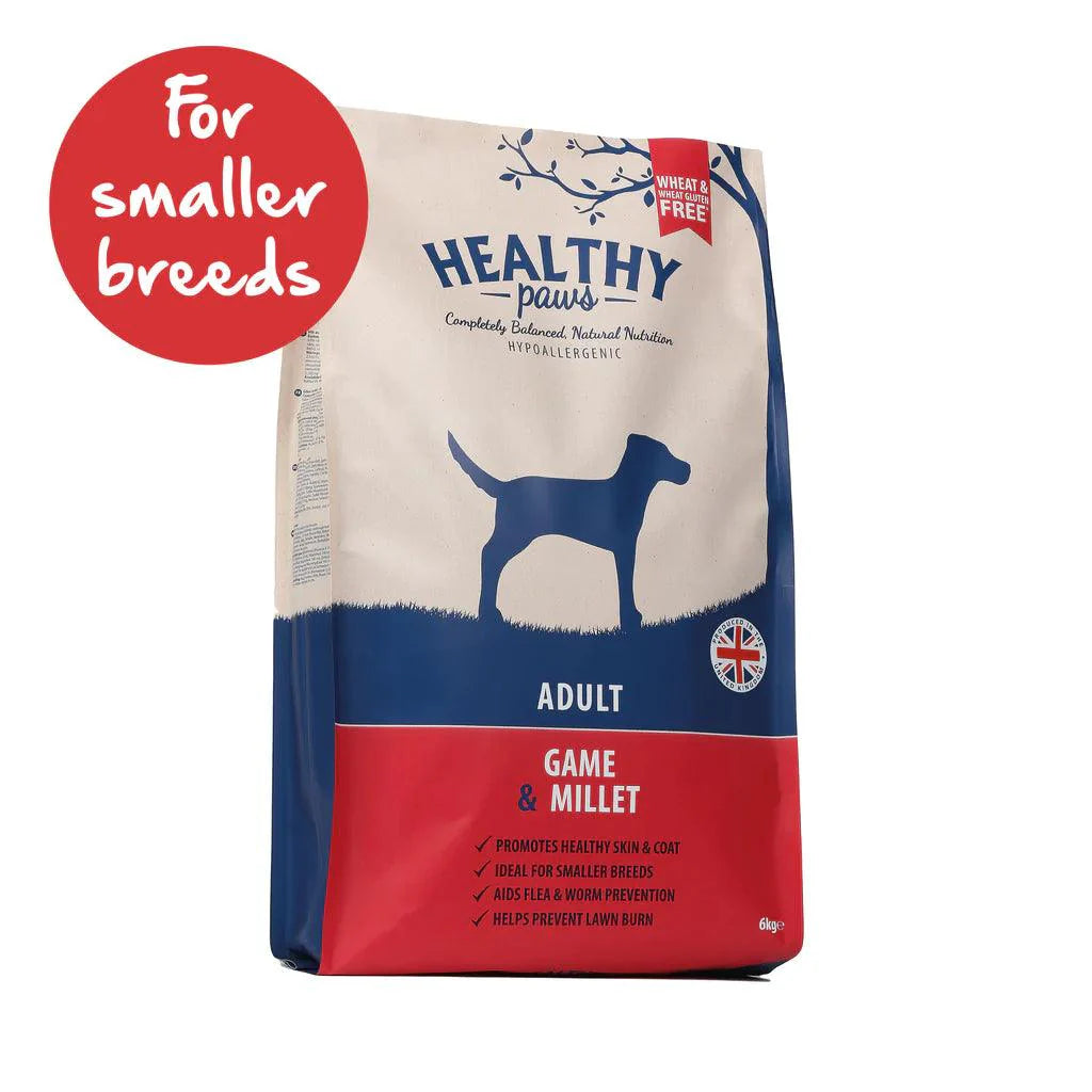 Healthy Paws Game & Millet Adult 6kg