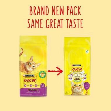 Go-Cat Adult Cat Food Chicken and Duck 320G