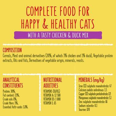 Go-Cat Adult Cat Food Chicken and Duck 320G