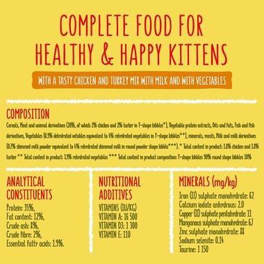 Go-Cat Junior Chicken, Milk &amp; Veg Dry Cat Food 750g - Ormskirk Pets
