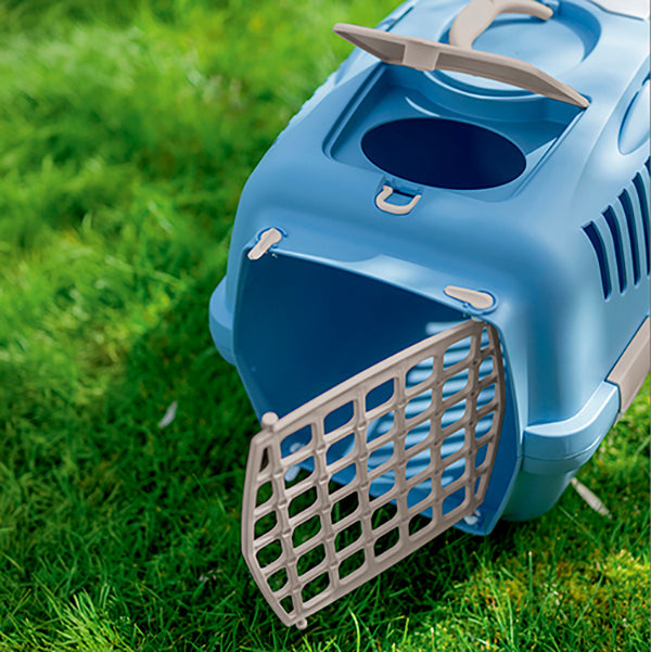 Stefanplast Pet Carrier With Metal Door White