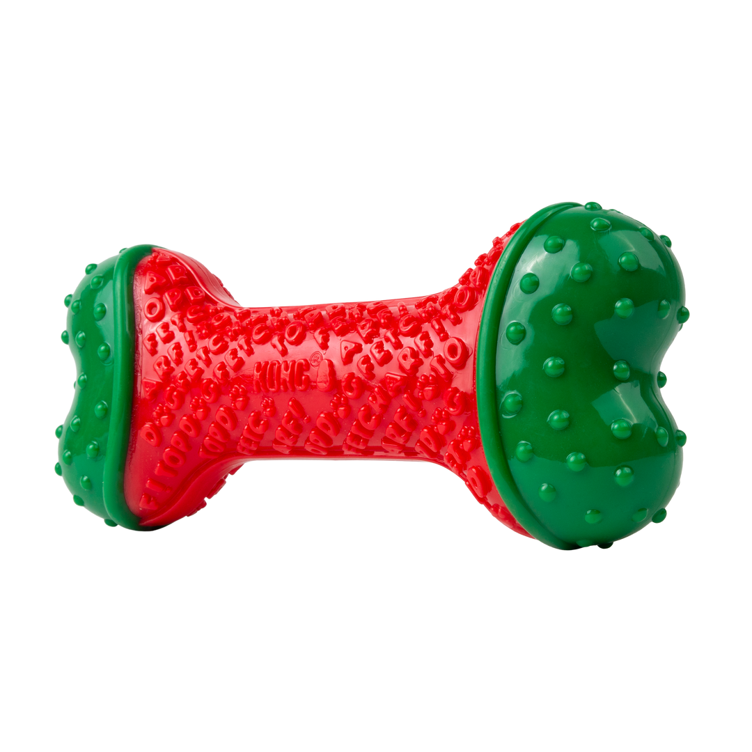 KONG Holiday CoreStrength Bone Medium