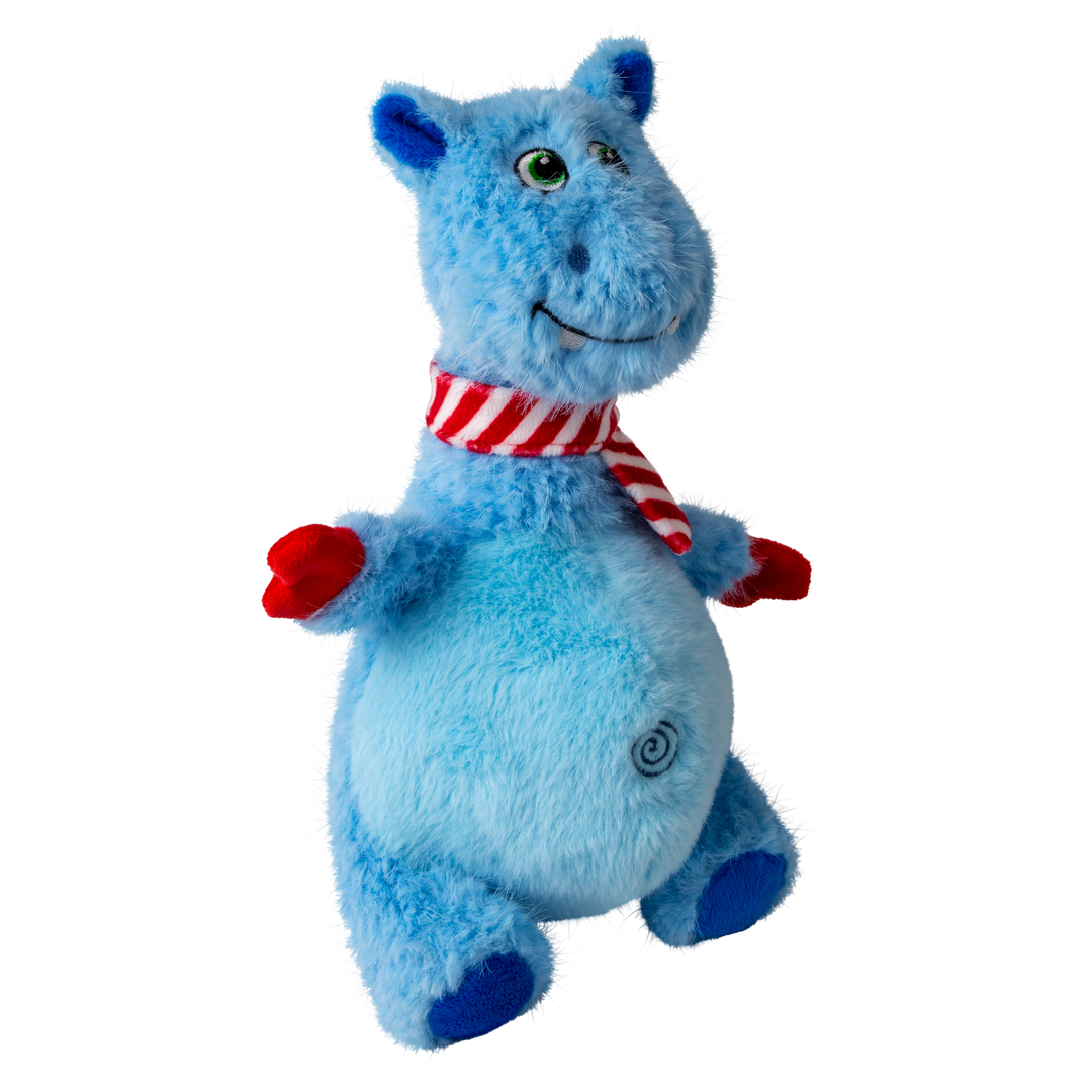 KONG Holiday Knots Belly Hippo Medium Large