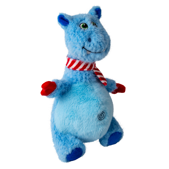 KONG Holiday Knots Belly Hippo Medium Large