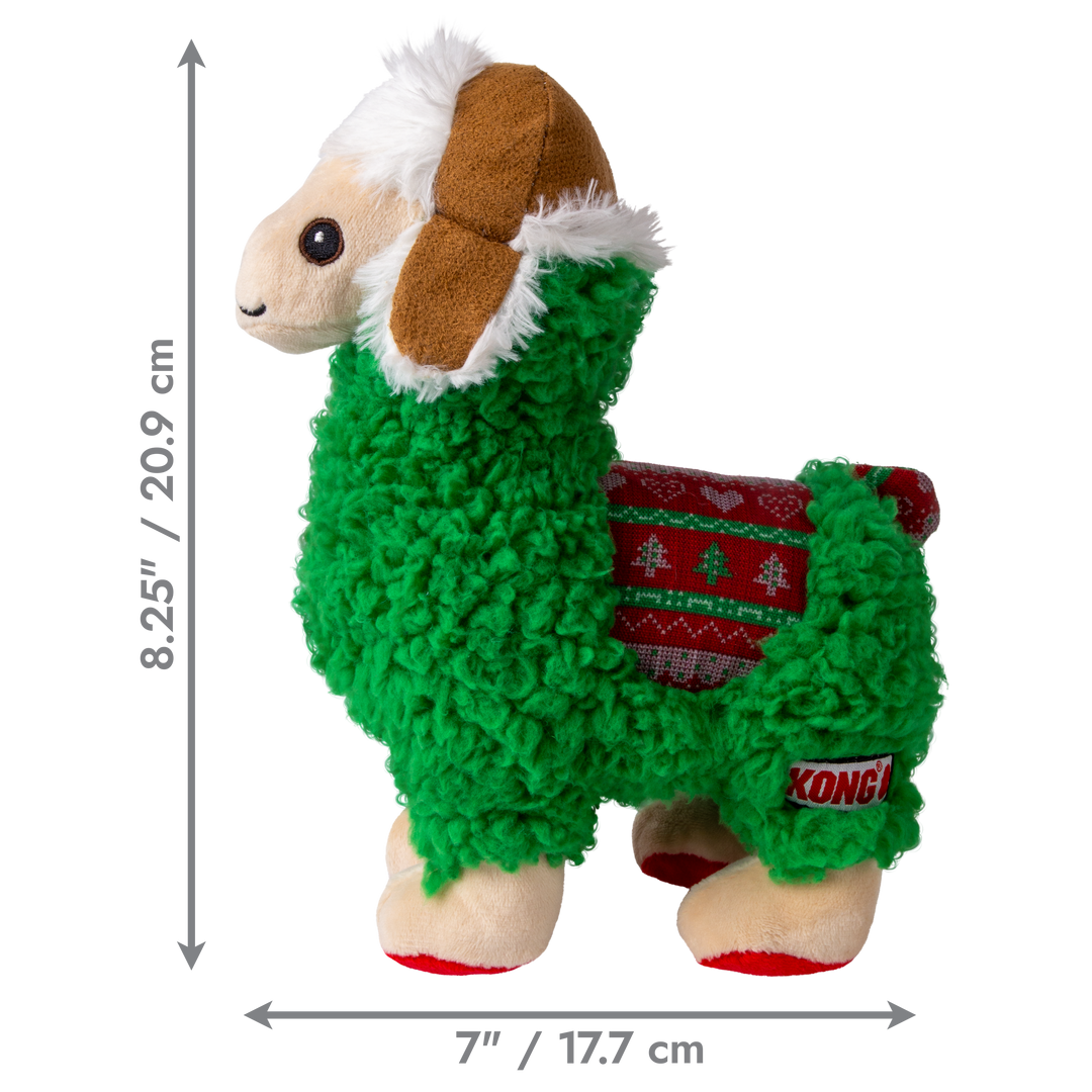 KONG Holiday Sherps Llama Medium