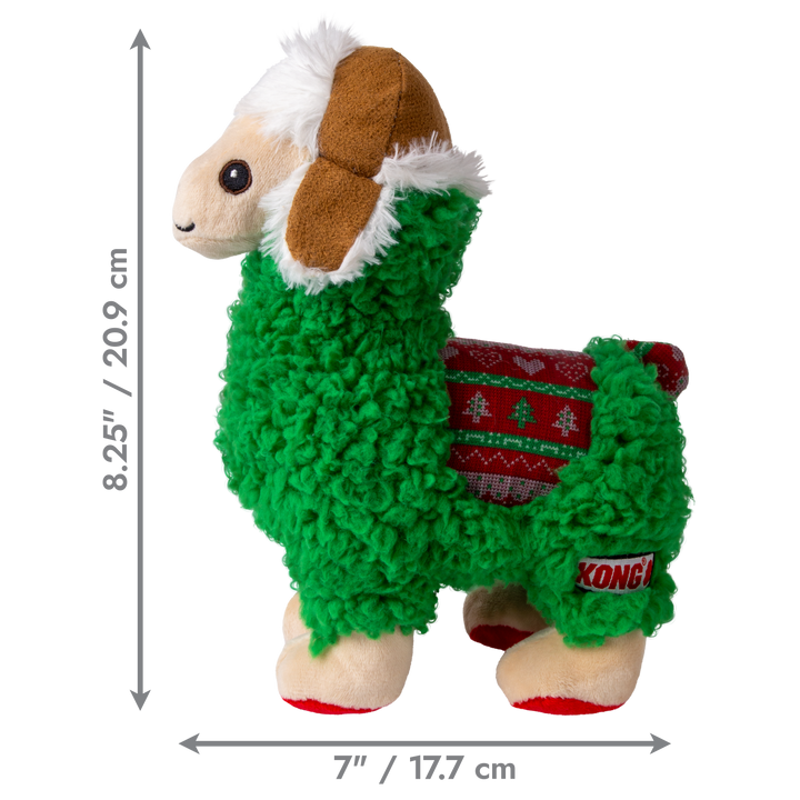 KONG Holiday Sherps Llama Medium
