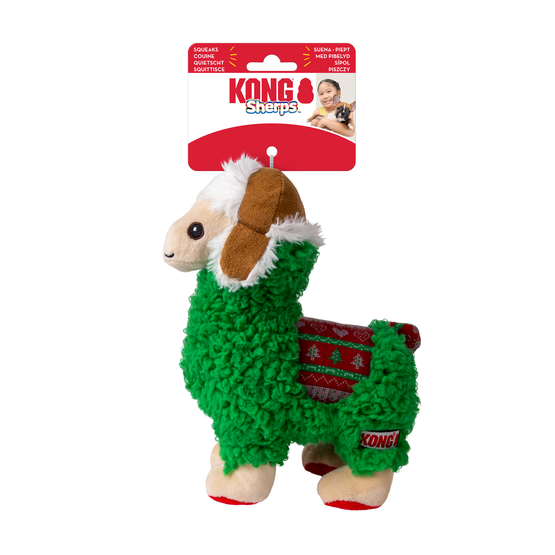 KONG Holiday Sherps Llama Medium