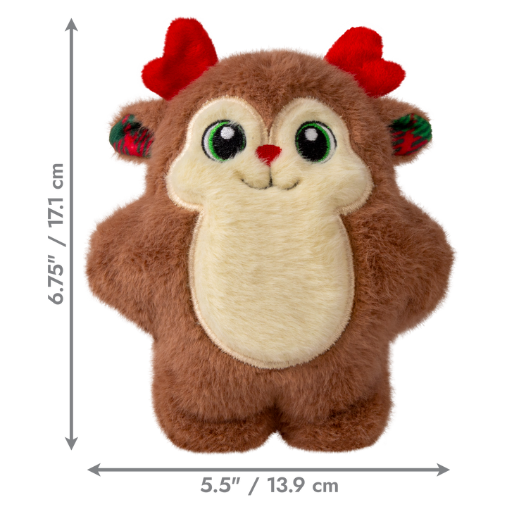 KONG Holiday Snuzzles Reindeer Small