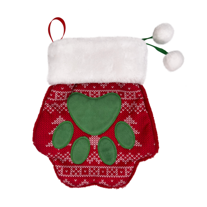 KONG Holiday Stocking Paw Large