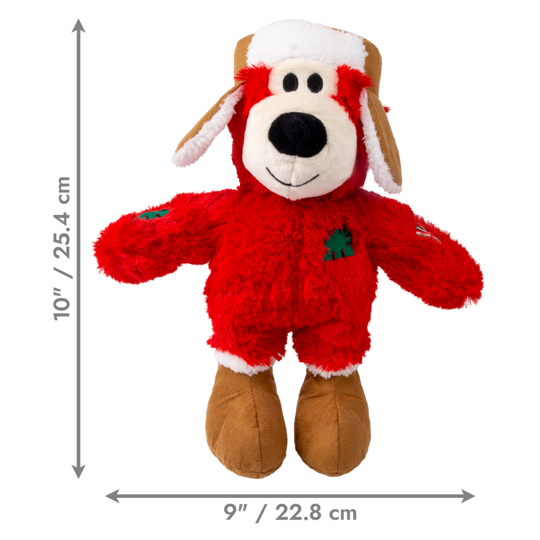 KONG Holiday Wild Knots Bear Assorted Med/Lrg
