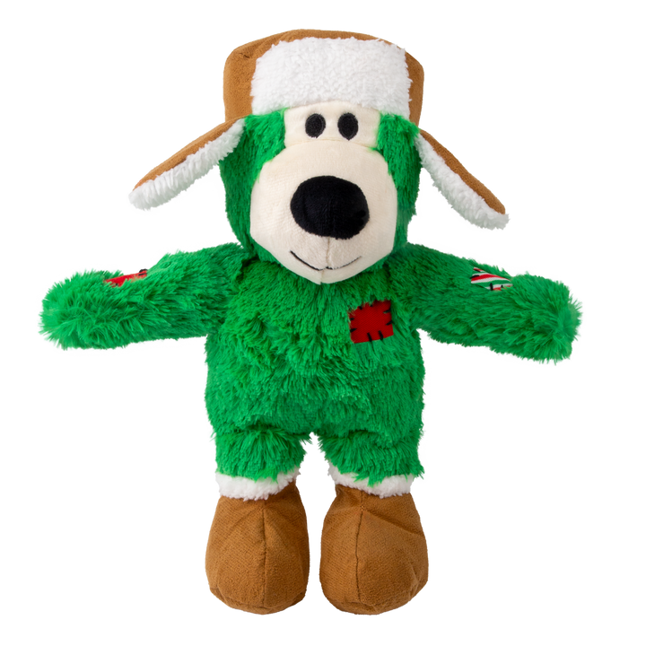 KONG Holiday Wild Knots Bear Assorted Med/Lrg