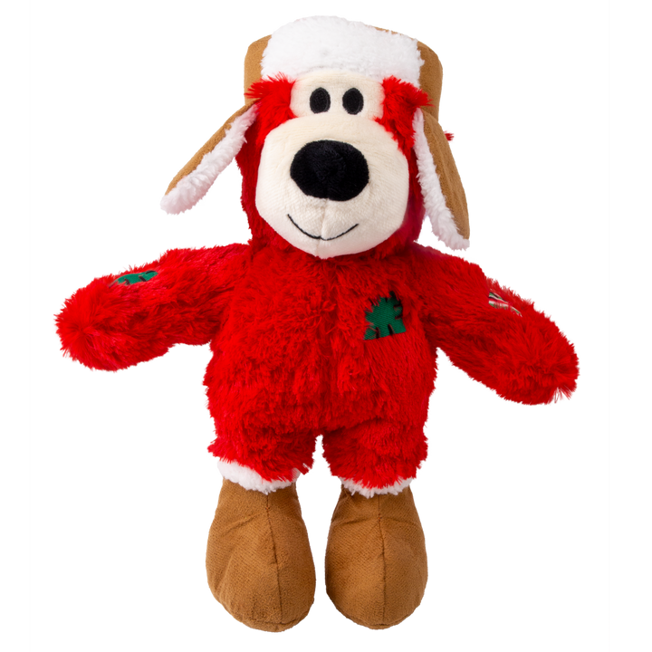 KONG Holiday Wild Knots Bear Assorted Med/Lrg