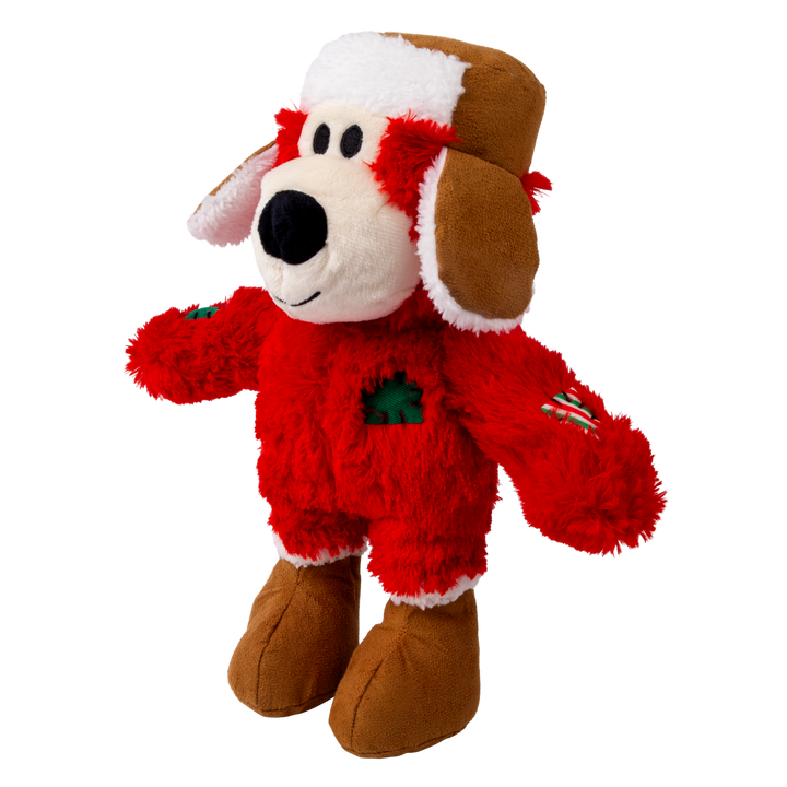 KONG Holiday Wild Knots Bear Assorted Med/Lrg