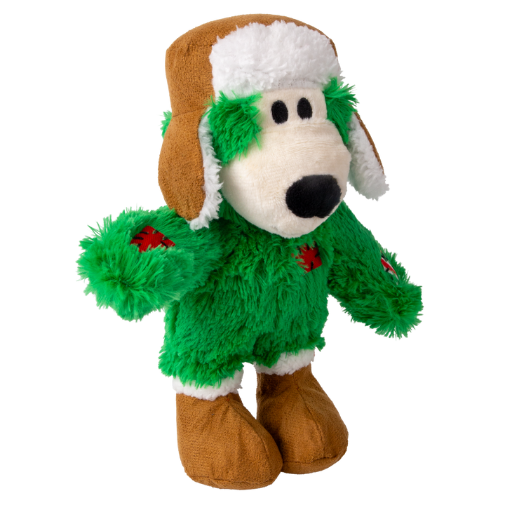 KONG Holiday Wild Knots Bear Assorted Small