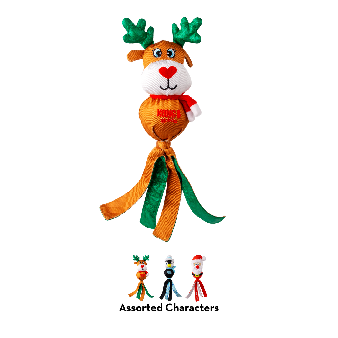 KONG Holiday Wubba Assorted Large