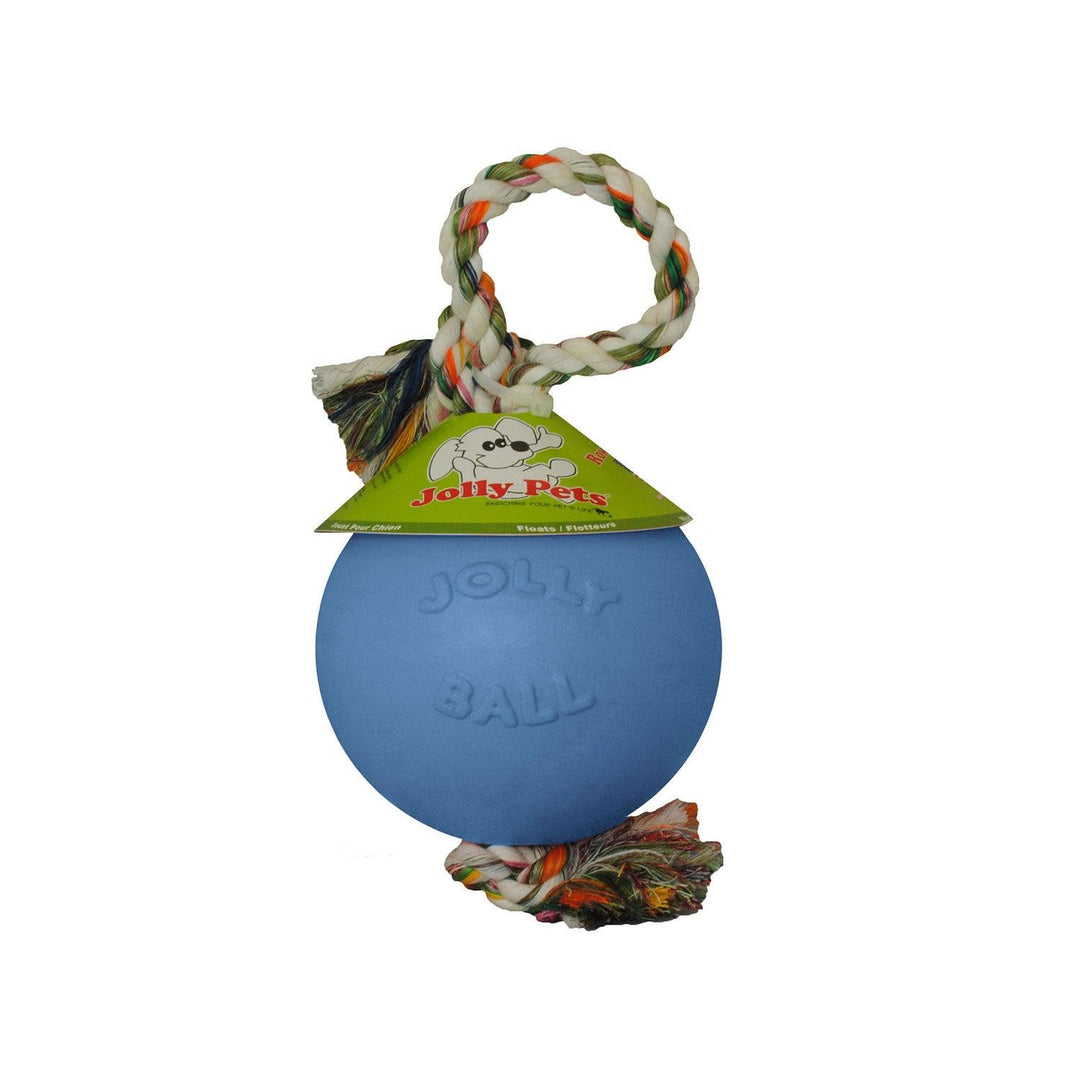 Jolly Pets Romp-N-Roll 4.5" Blueberry