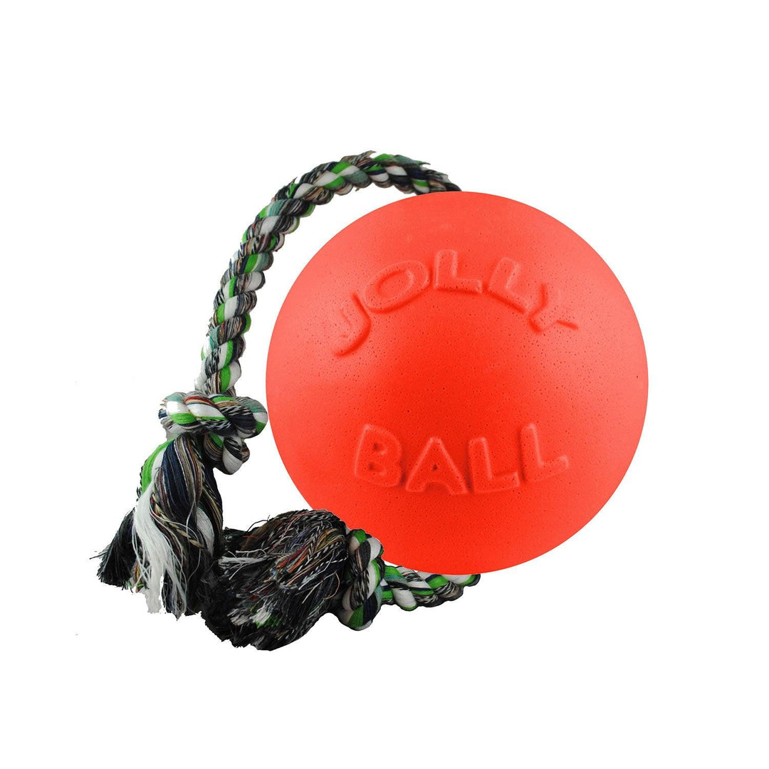 Jolly Pets Romp-N-Roll 4.5" Orange