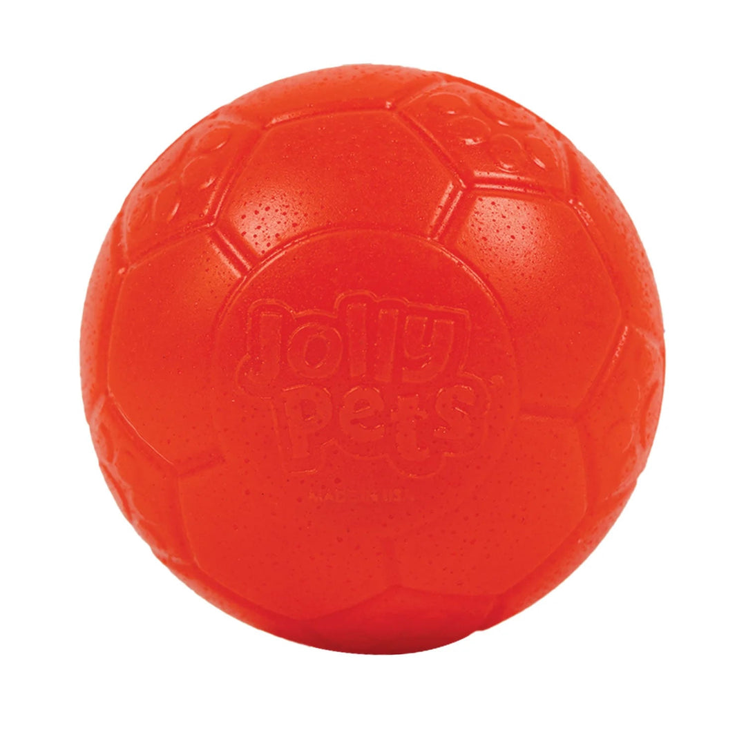 Jolly Pets Jolly Soccer Ball Orange 3"