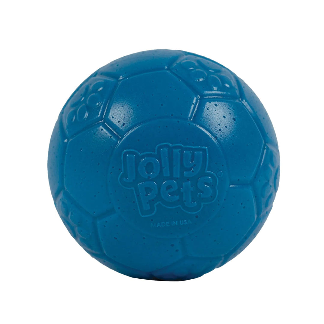 Jolly Pets Jolly Soccer Ball Ocean Blue 4"
