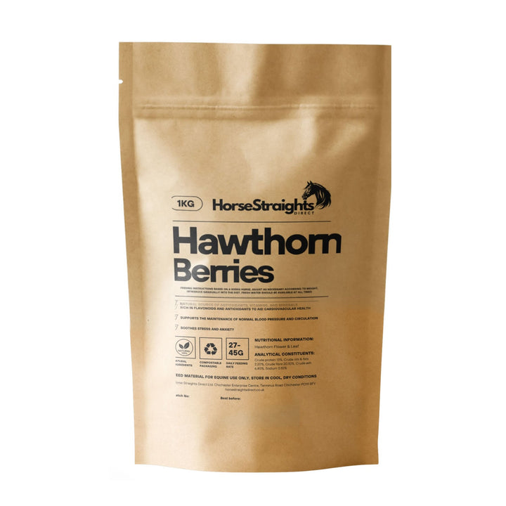 Horse Straights Direct Hawthorn Whole Berries 1kg