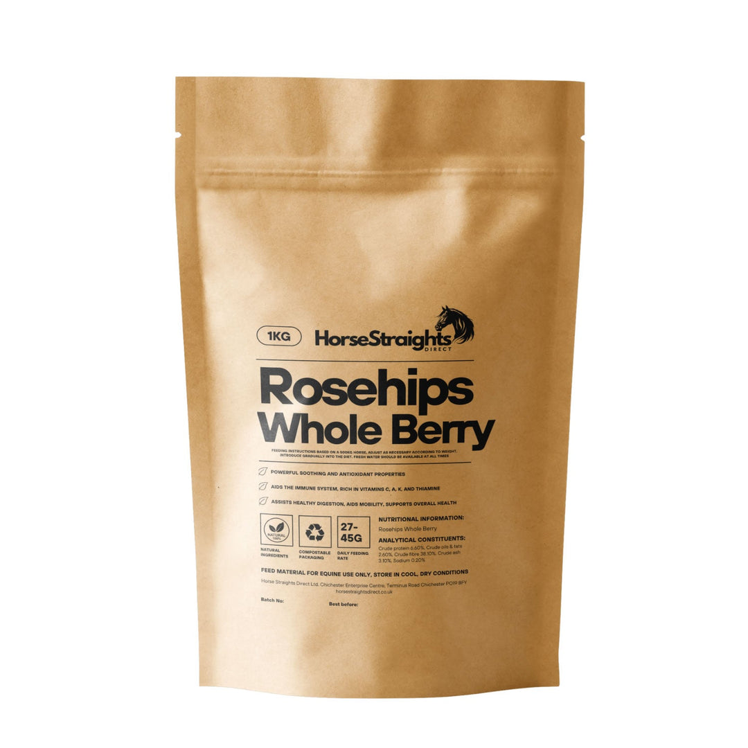 Horse Straights Direct Rosehips Whole Berry 1kg