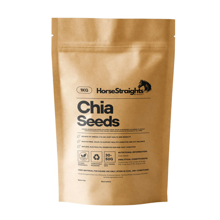 Horse Straights Direct Chia Seeds 1kg