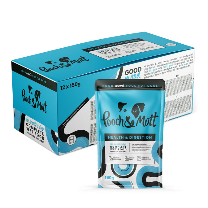 Pooch & Mutt Health & Digestion Complete Wet Food 150g - 1 Pouch