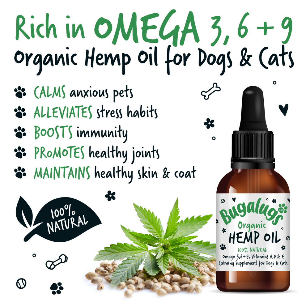 Bugalugs Organic Hemp Oil 50Ml
