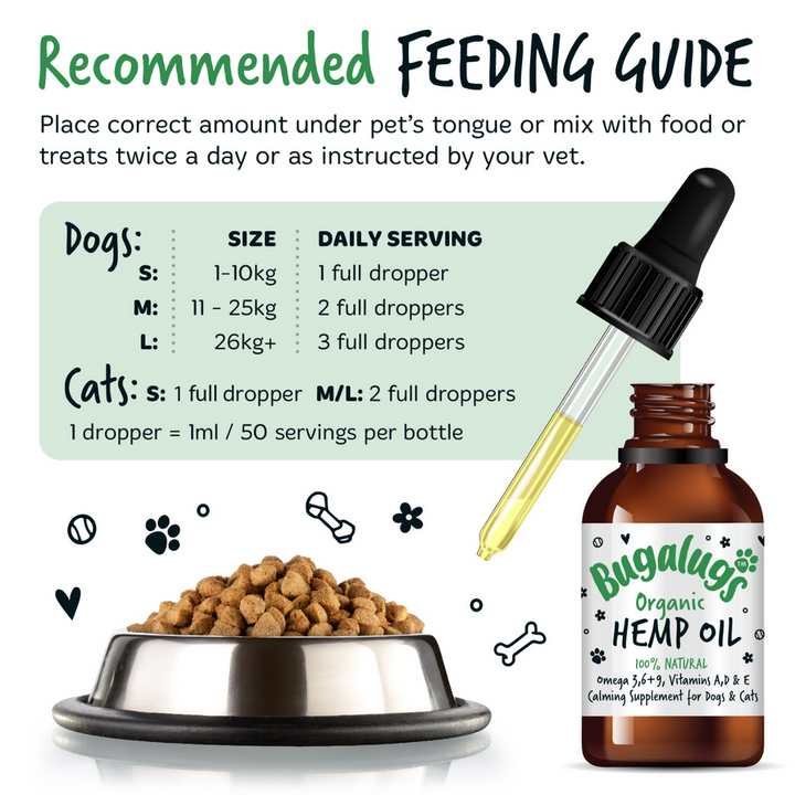 Bugalugs Organic Hemp Oil 50Ml