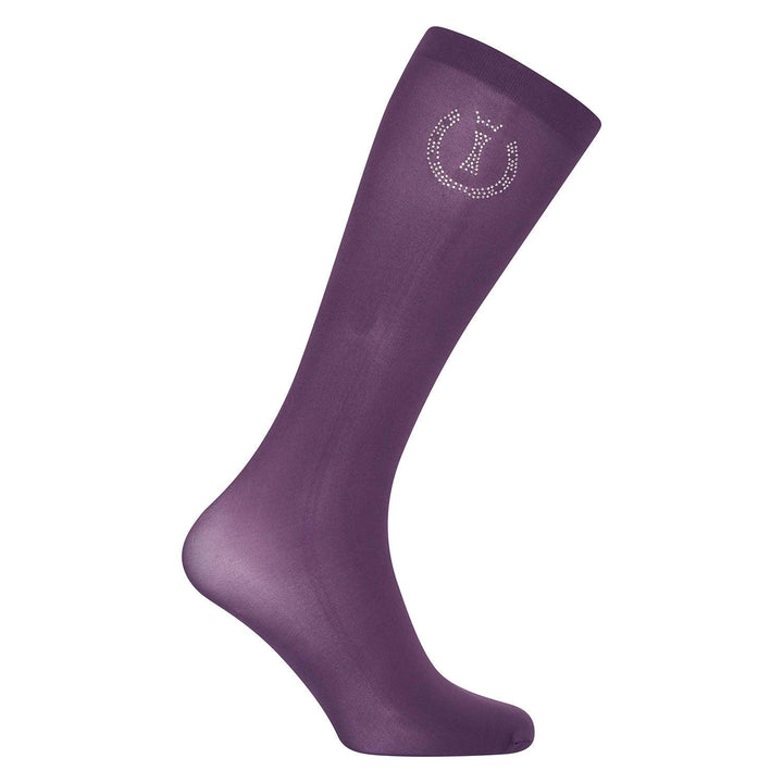 IMPERIAL RIDING SOCKS IRHIMPERIAL SPARKLE BORDEAUX