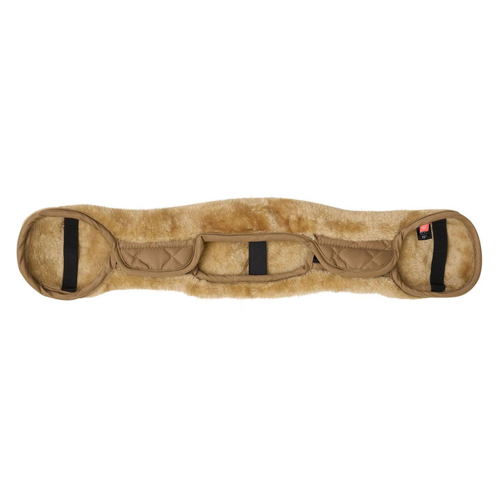 IMPERIAL RIDING GIRTH COVER FUR IRHGO STAR TAUPE