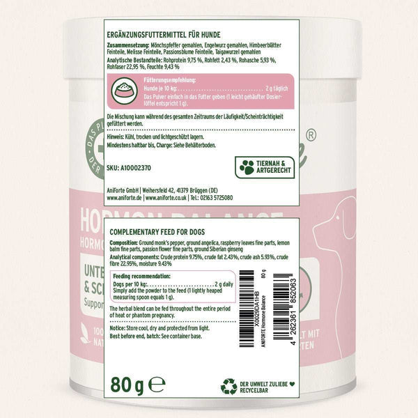 Aniforte Hormone Balance 80g - For Female Dogs