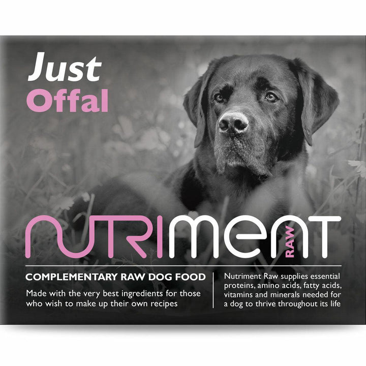 Nutriment Dog Adult Just Offal 500g - Ormskirk Pets