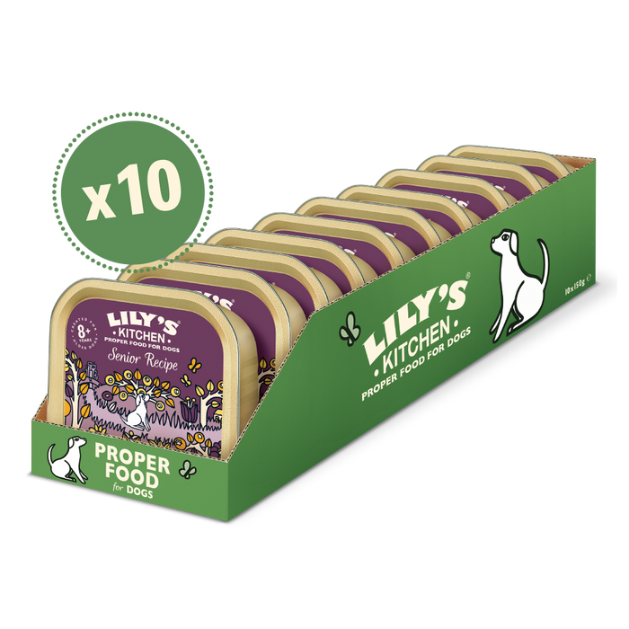 Lily's Kitchen Dog Trays Senior Recipe 10x150g