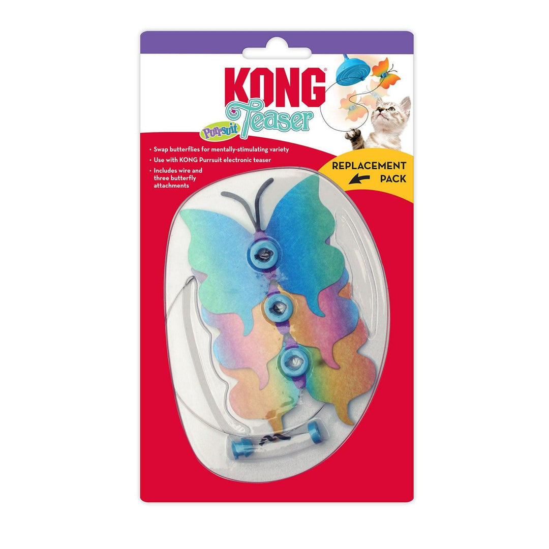 Kong Cat Teaser Purrsuit Butterfly Replacement Pack