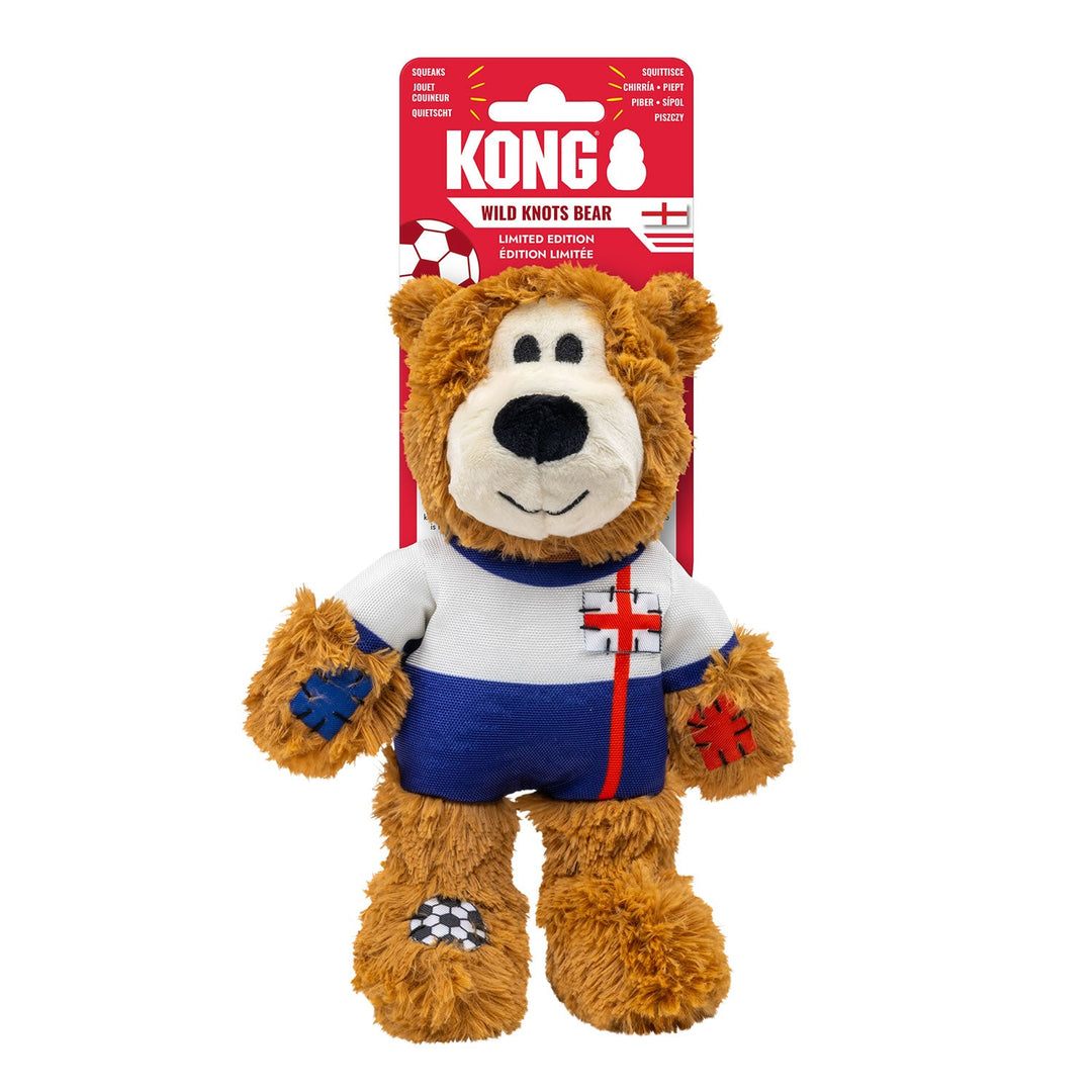 KONG Wild Knots Sports Medium Bear - England