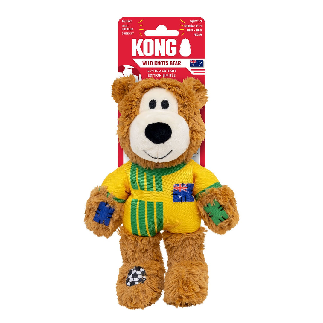 KONG Wild Knots Sports Medium Bear - Australia