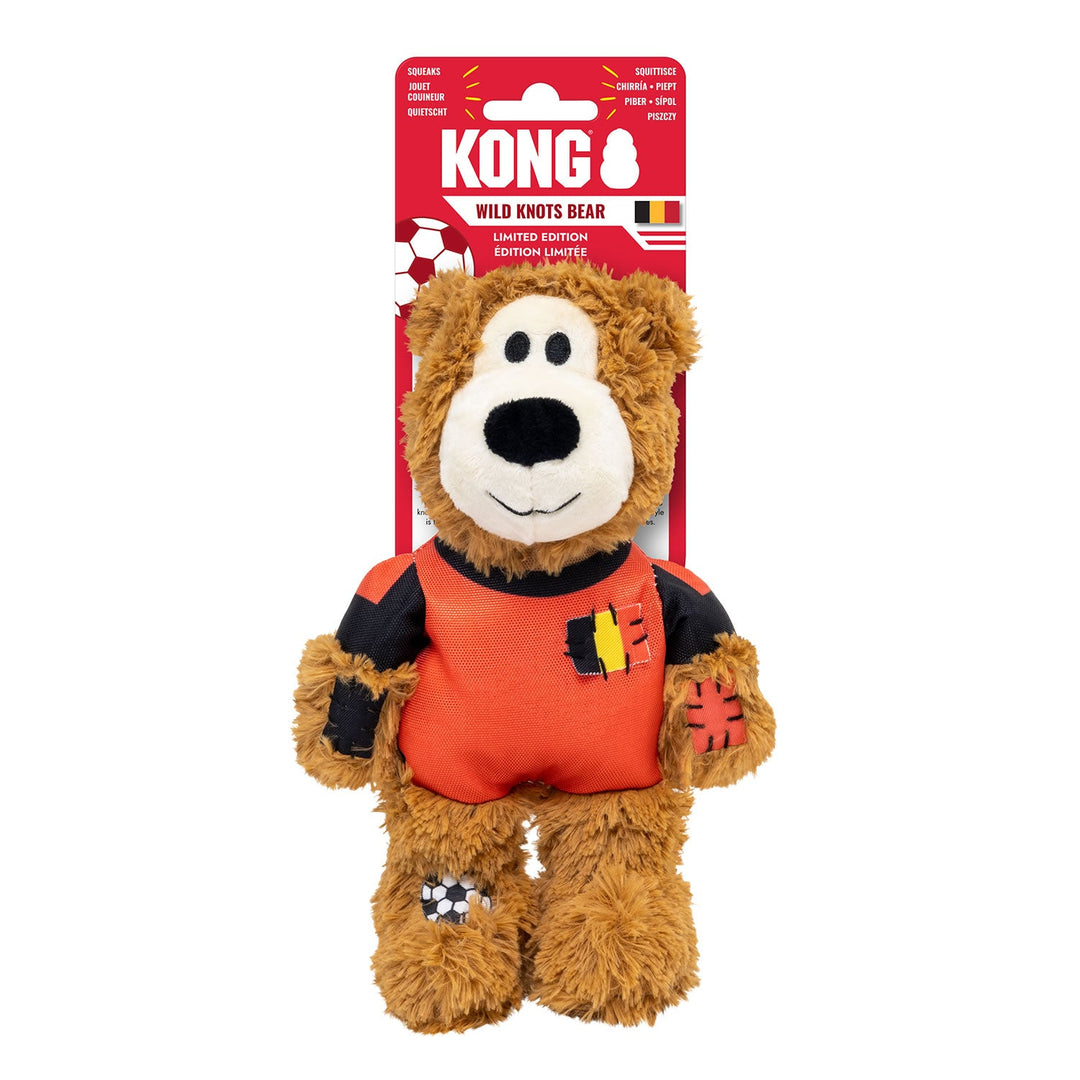 KONG Wild Knots Sports Medium Bear - Belgium