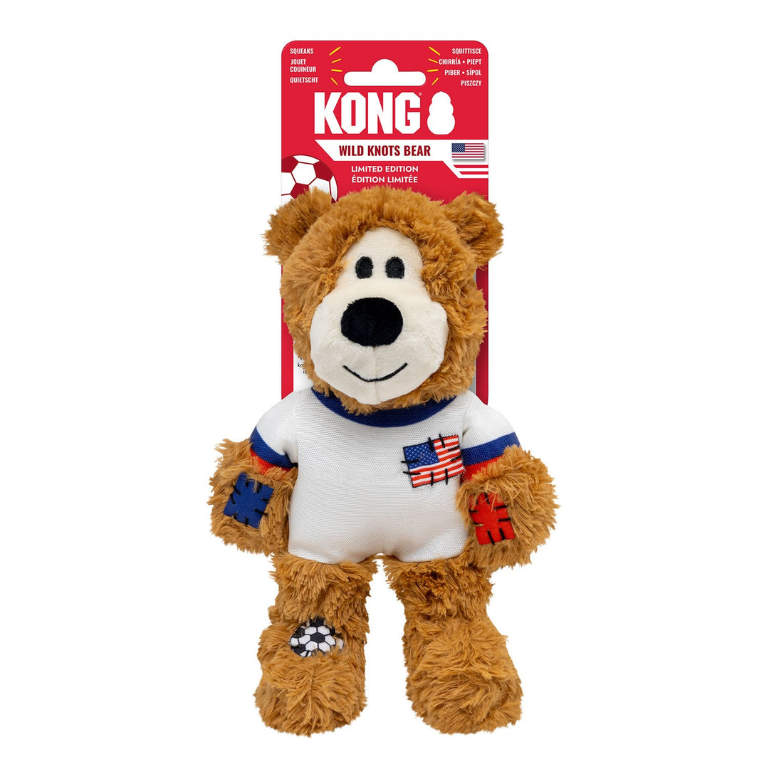 KONG Wild Knots Sports Medium Bear - USA