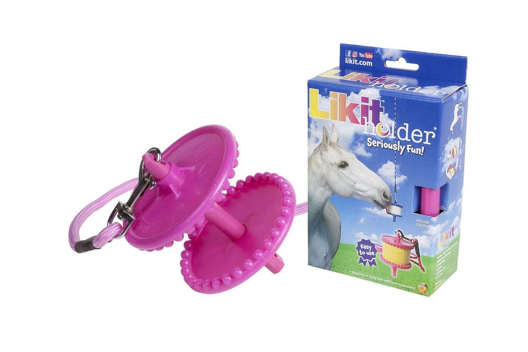 Likit Holder Glitter Pink
