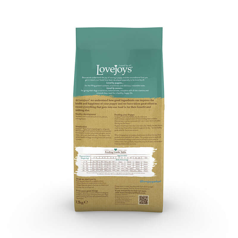 Lovejoys Puppy Dry with Turkey & Rice
