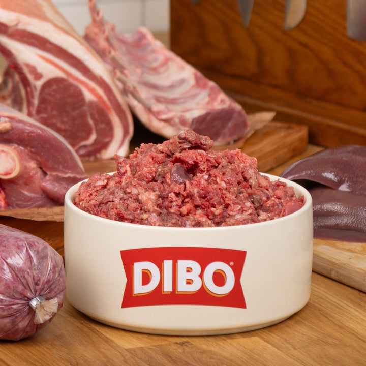DIBO 80/10/10 Lamb Mix Chubb 454g