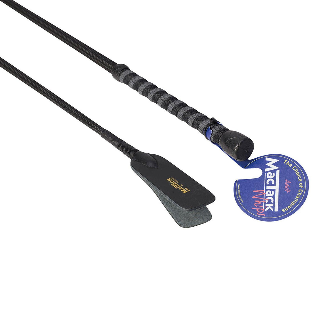 Mactack Riding Whip & No31 N/H Keeper S55/W 26 Black & Black/Grey Handle