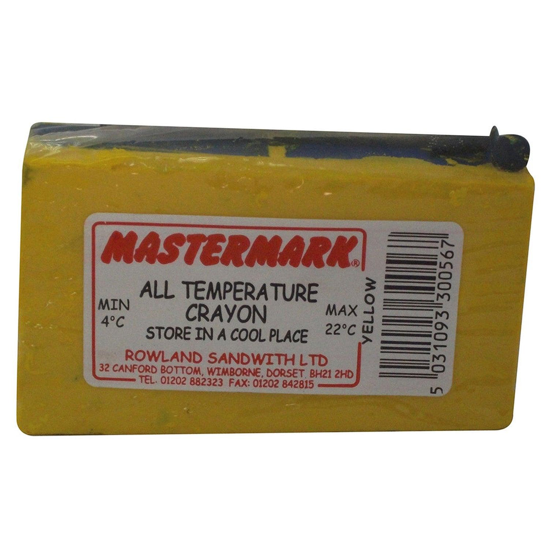 Mastermark All Temperature Ram Crayons Yellow