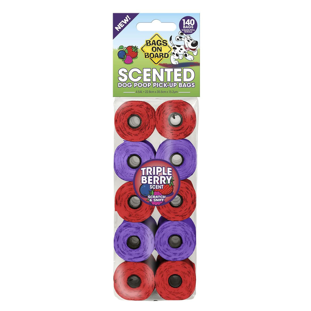 Bags On Board Scented Refill Rolls 10 X 14 Bags