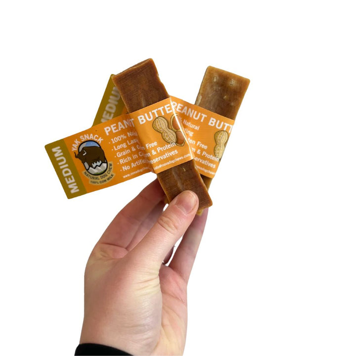 Yak Snacks Peanut Butter Medium