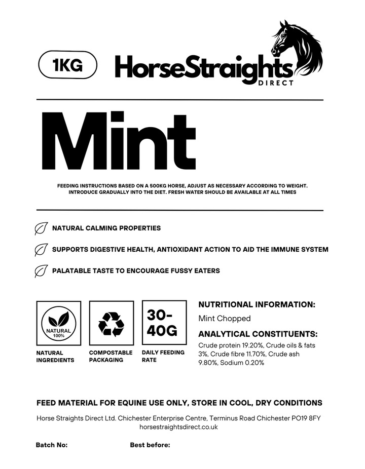Horse Straights Direct Mint 1kg