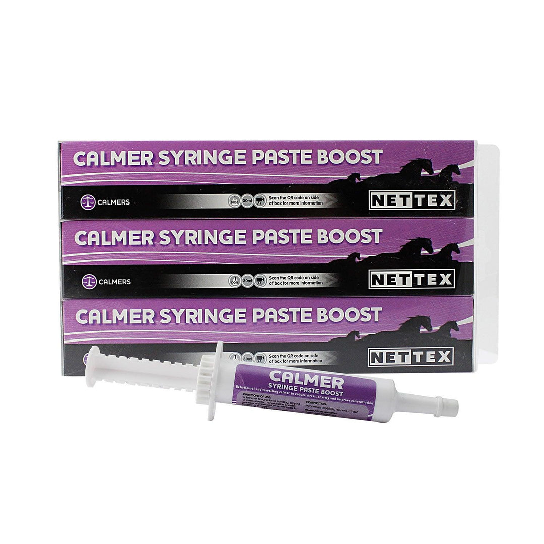 Nettex Calmer Syringe Paste Boost 3 X 30Ml